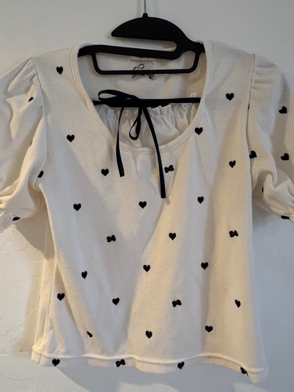 Japan Hello Kitty Bow Tie Shirt